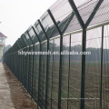 Airport fence with spiral razor barbed wire fence Y post welded airport security fence